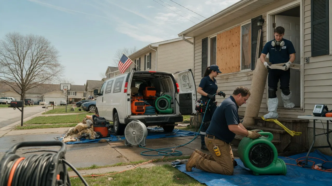 Water Damage Restoration in Cross Timbers, MO near me